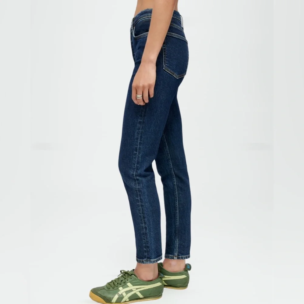 COMFORT STRETCH HIGH RISE ANKLE CROP - Picture 5 of 5